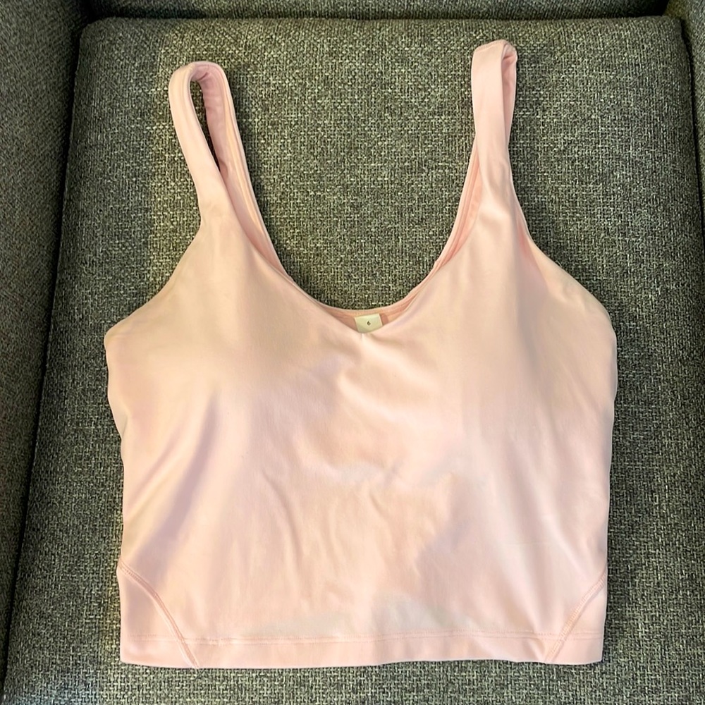Light Pink Lululemon Align Tank